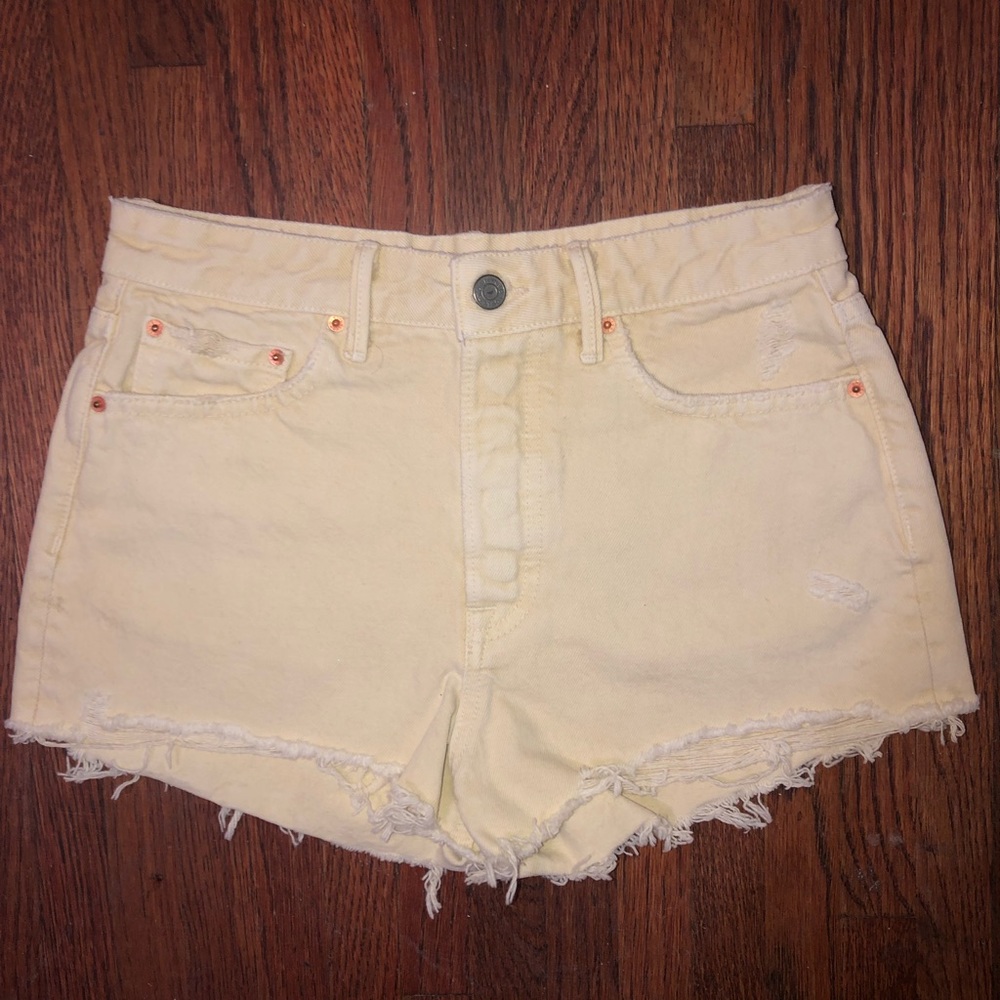 Brand New GRLFRND Cindy Hir Rise Shorts nwot